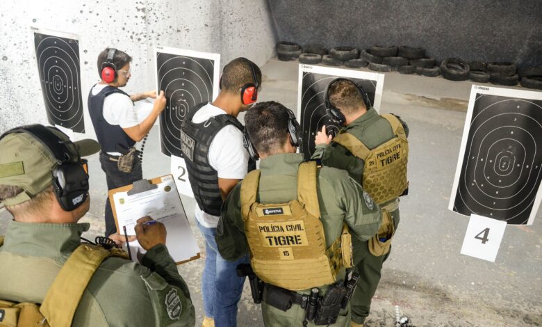 polícia civil estande tiros