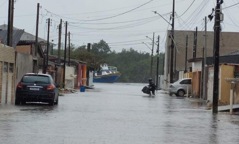 LITORAL RESSACA ciclone