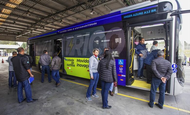 onibus eletrico curitiba