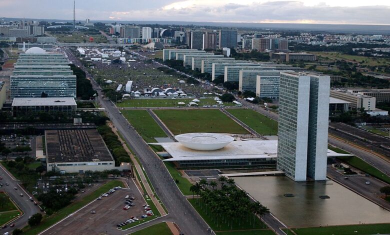 Brasilia para durante os jogos