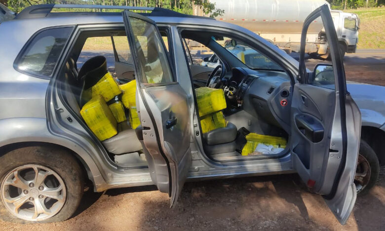 PMPR apreende adolescente com mais de 400 quilos de maconha em Realeza -