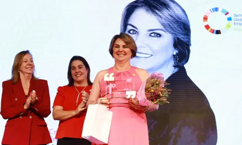 Maria Cristina Cavassin foi a vencedora da categoria Microempreendedor Individual na 16ª edição do Prêmio Sebrae Mulher de Negócios (PSMN). Foto: Erivelton Viana.