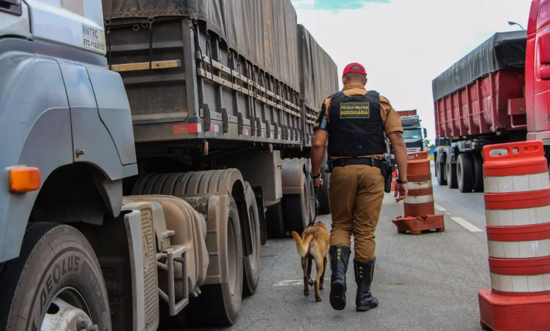 _pm nas rodovias com cães