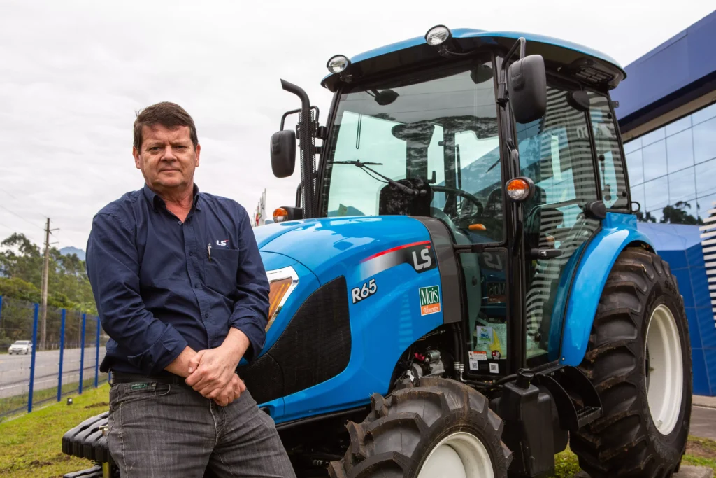 Com juros mais baixos, agricultor familiar tem acesso a novos tratores Nilson konrad