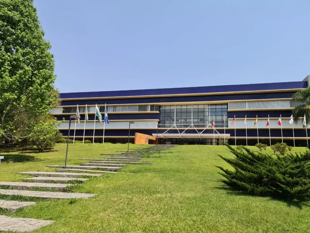 Campus Ecoville da Universidade Positivo, em Curitiba (PR) Créditos: Divulgação/Universidade Positivo