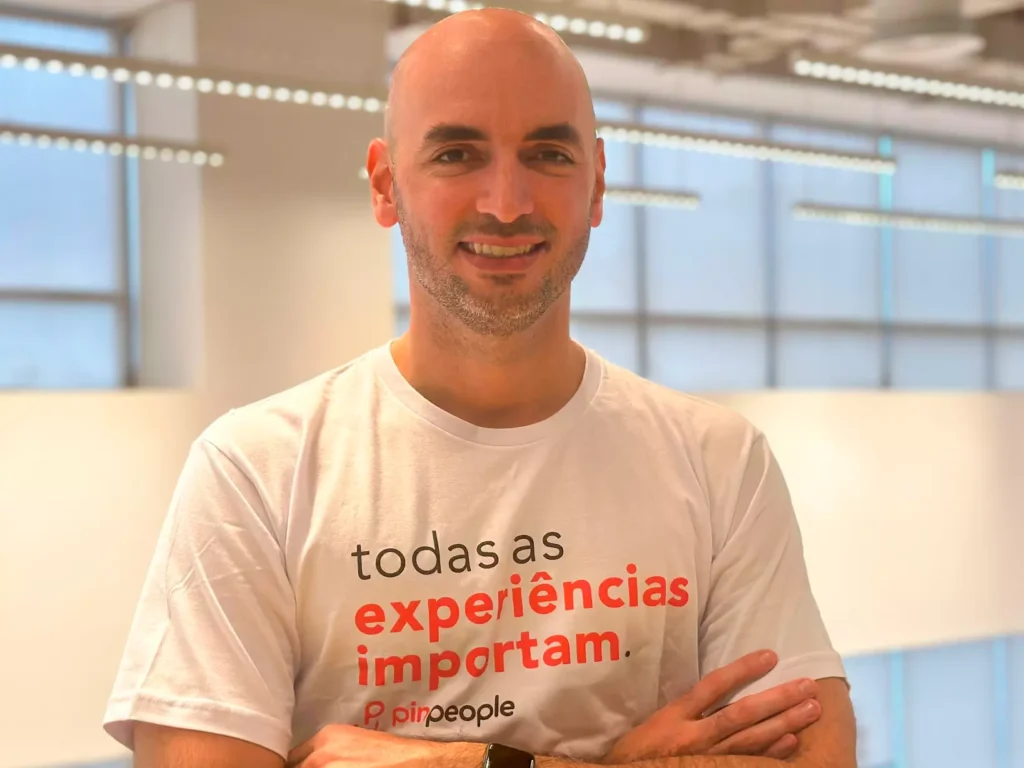 Frederico Lacerda, CEO e cofundador da Pin People - Crédito: Divulgação