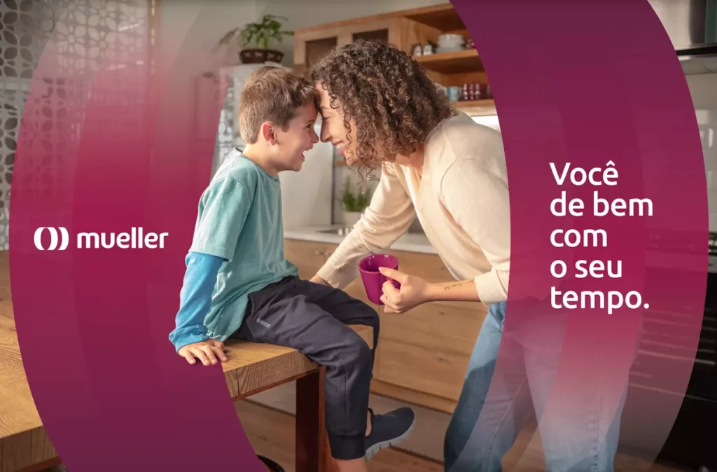 Valorizando o tempo das famílias brasileiras, a Mueller mostra em toda a sua trajetória como atender, com praticidade, as necessidades do dia a dia. | Foto: Divulgação Mueller