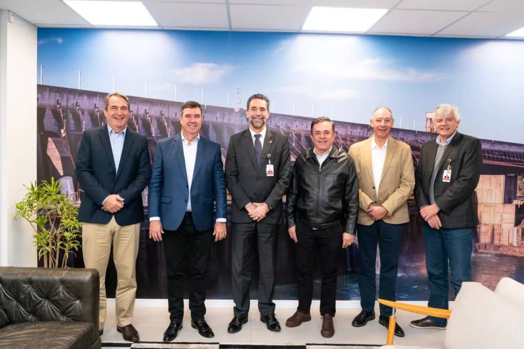 Visita de governador do Mato Grosso do Sul