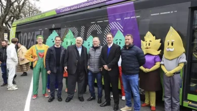 greca e empresários ônibus elétrico