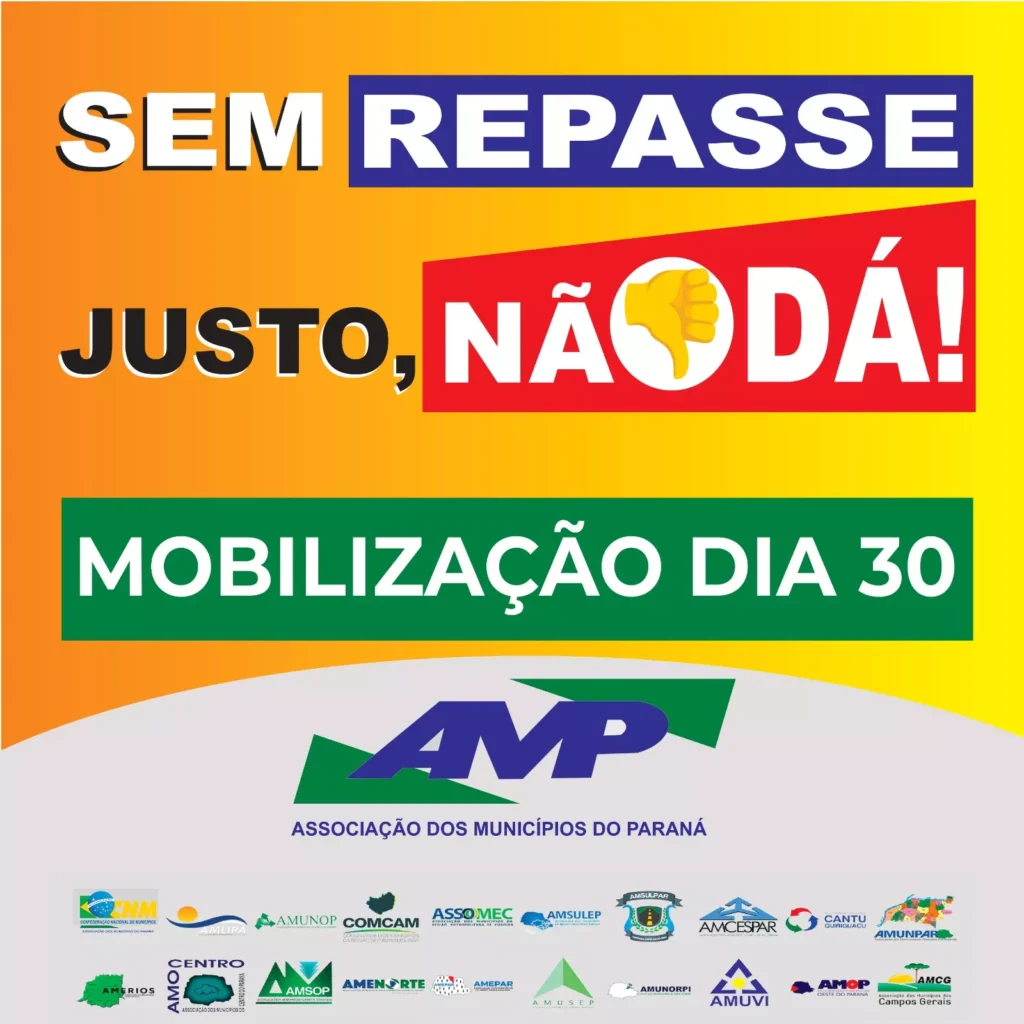 campanha “Sem repasse justo, não dá!