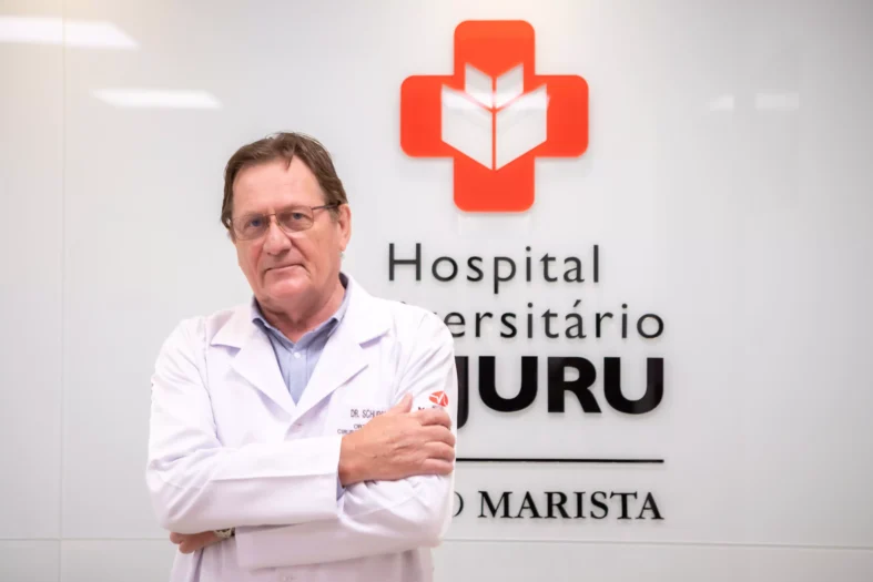 Já são 40 anos desde que Hospital Universitário Cajuru assumiu papel central na vida do médico Jamil SoniCréditos: Divulgação