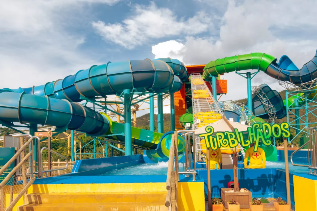 Divulgação/Aviva O parque aquático Hot Park terá ingressos com desconto na Resort Week