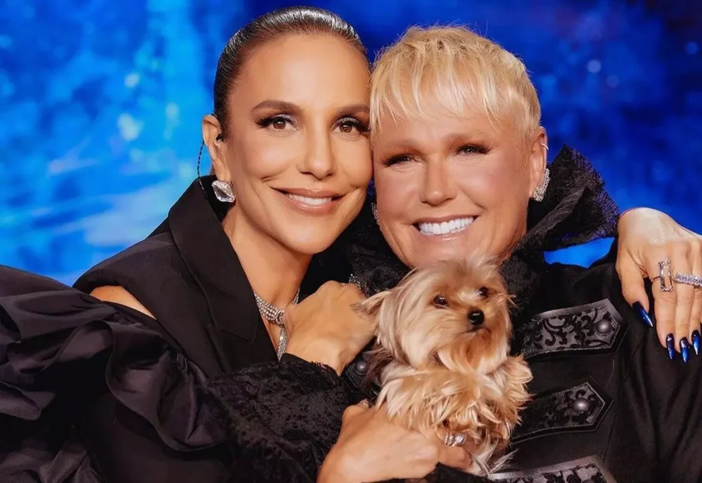 Xuxa e Ivete Redes Sociais
