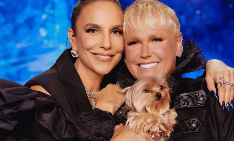 Xuxa e Ivete Redes Sociais