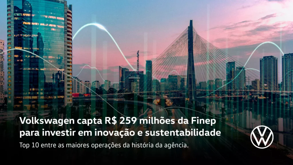 VW faz parceria com Finep