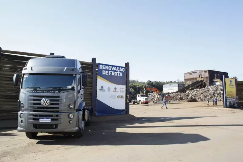 Anúncio da parceria Gerdau, Vamos e Volkswagen para a renovação de frota -