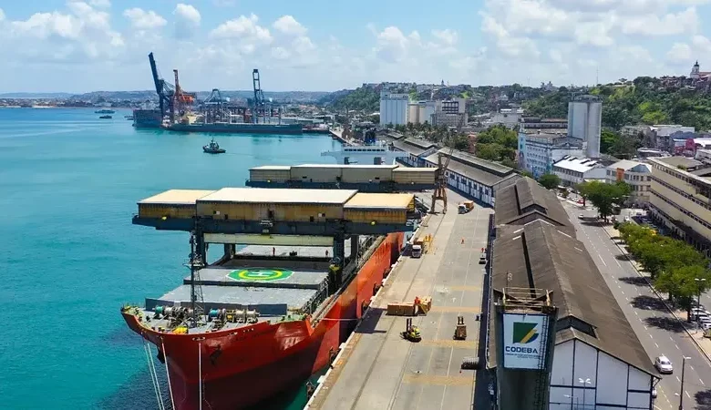 Operação portuária Multilog na Bahia