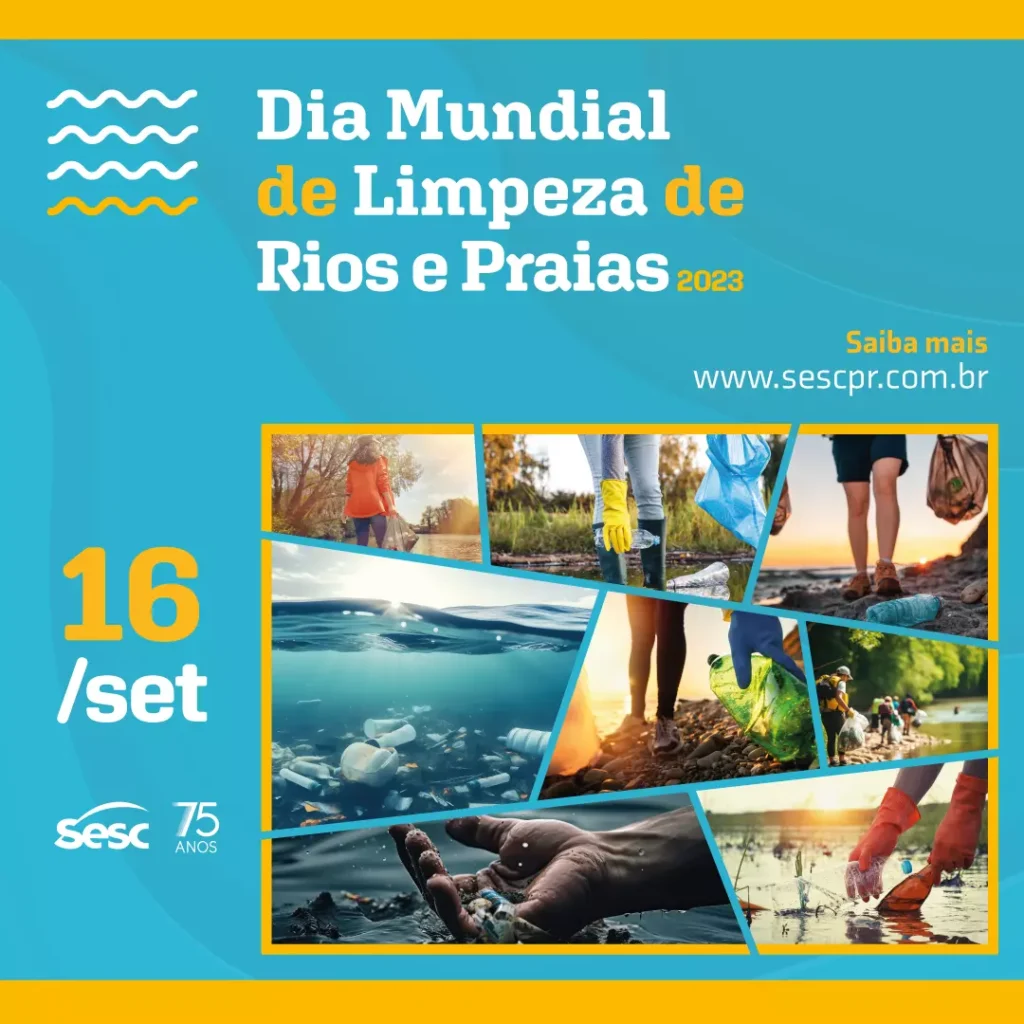 Dia Mundial de Limpeza de Rios e Mares
