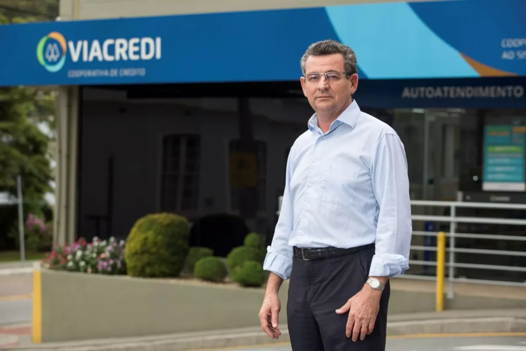 O diretor executivo da Viacredi Vanildo Leoni ressalta que a abertura do posto de atendimento faz parte da estratégia de expansão da cooperativa Daniel Zimermmann