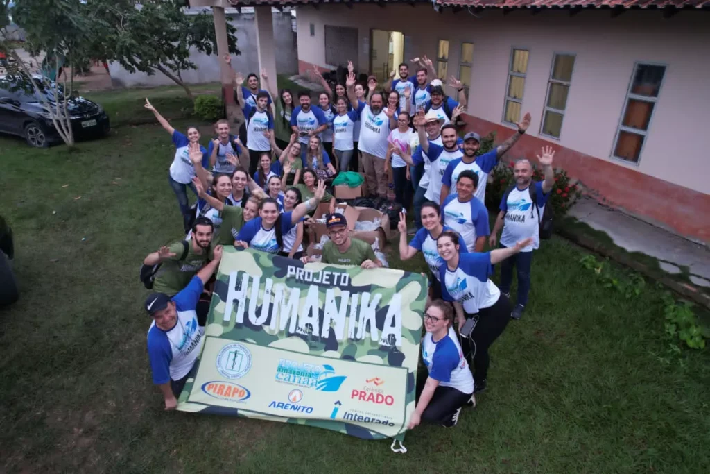 Médicos e estudantes de medicina de Campo Mourão (PR) vão realizar cerca de 1.400 atendimentos gratuitos aos ribeirinhos que vivem às margens do Rio Amazonas Crédito das fotos Projeto Humanika