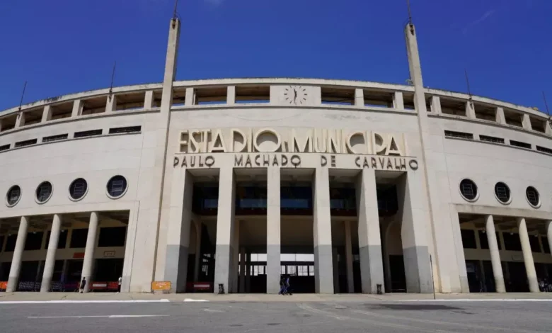 Pacaembu, o estádio que mais recebeu a decisão do torneio. IMAGO/Pond5