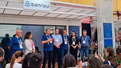 Presidente do banco, Fernando Lemos, destacou o compromisso da instituição com o desenvolvimento do ecossistema de inovação. Foto: Divulgação Banrisul