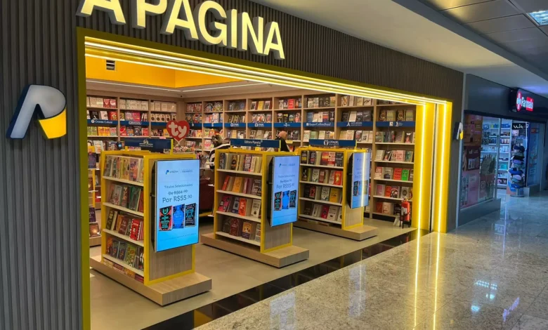 Livraria A Página Divulgação/CCR Aeroportos