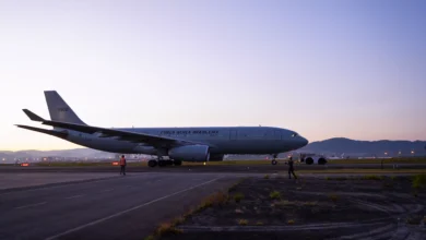 Rafael Anticaglia Avião da FAB com doações do Ibrachina