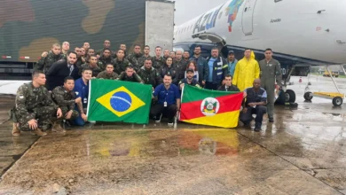 Azul realiza mais dois voos humanitários com donativos para Canoas (RS).