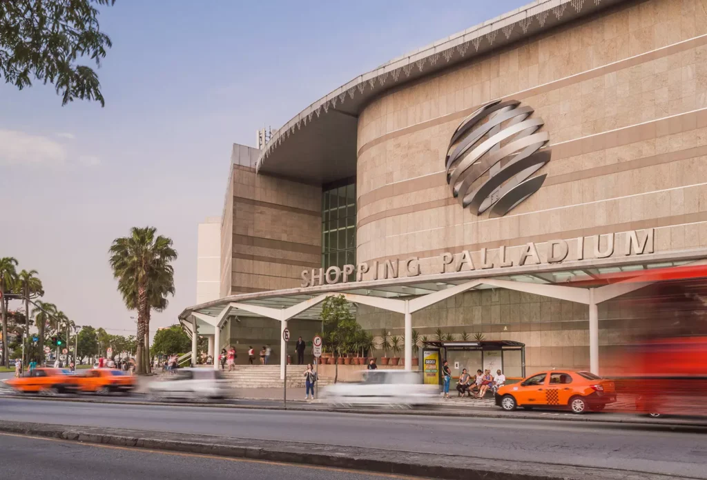 Palladium Curitiba Crédito: divulgação/Shopping Palladium Curitiba