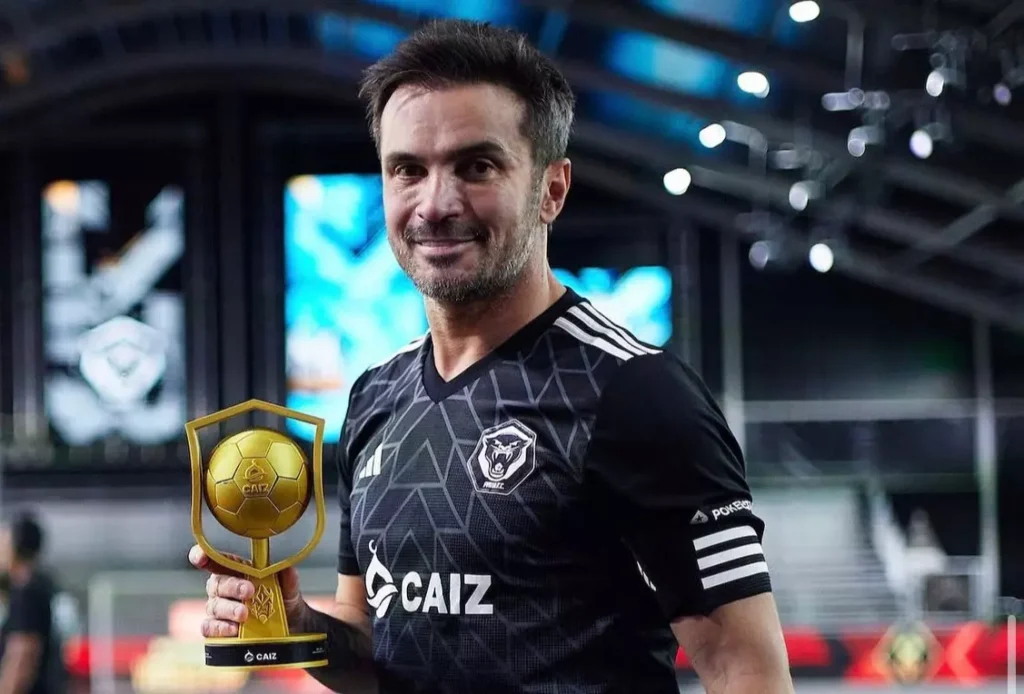 Falcão eleito o homem do jogo (Reprodução: IG @kingsleague_br)