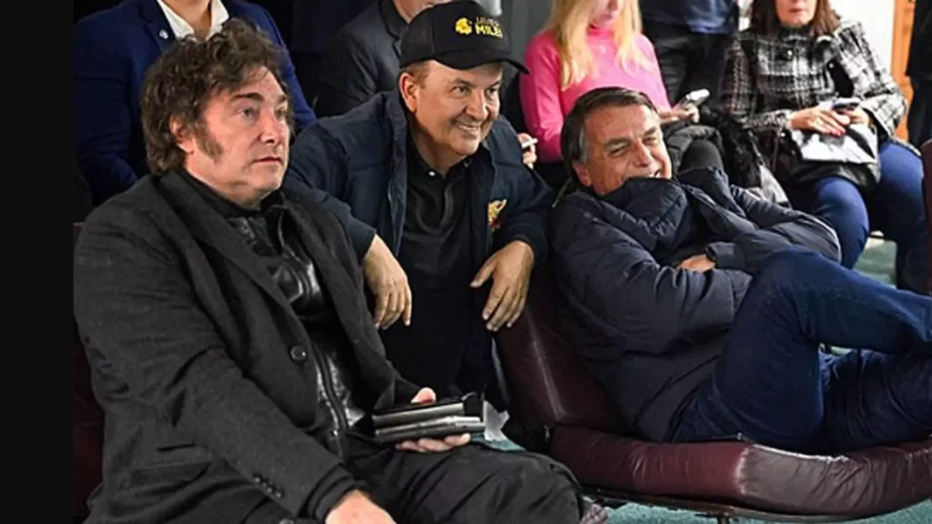 _milei jorginho e bolsonaro