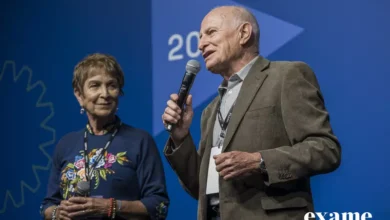 Heloísa e Vilfredo Schurmann venceram na categoria Novata. Foto EXAME / Diego Corrêa.