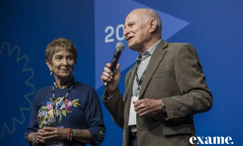 Heloísa e Vilfredo Schurmann venceram na categoria Novata. Foto EXAME / Diego Corrêa.