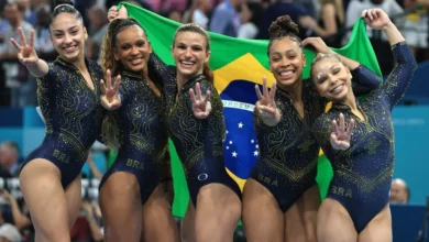 ginástica campeã time brasil