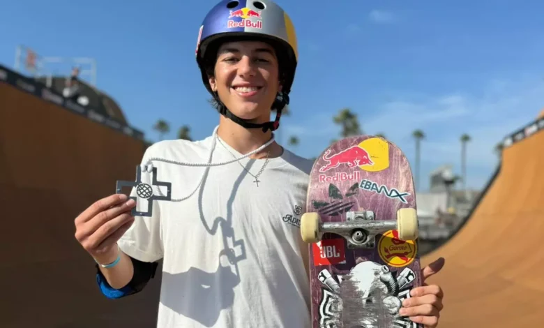 Gui Khury vence Lexus X-Games Pro Vert