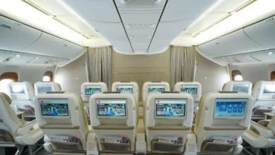 Emirates utiliza aeronaves Boeing 777