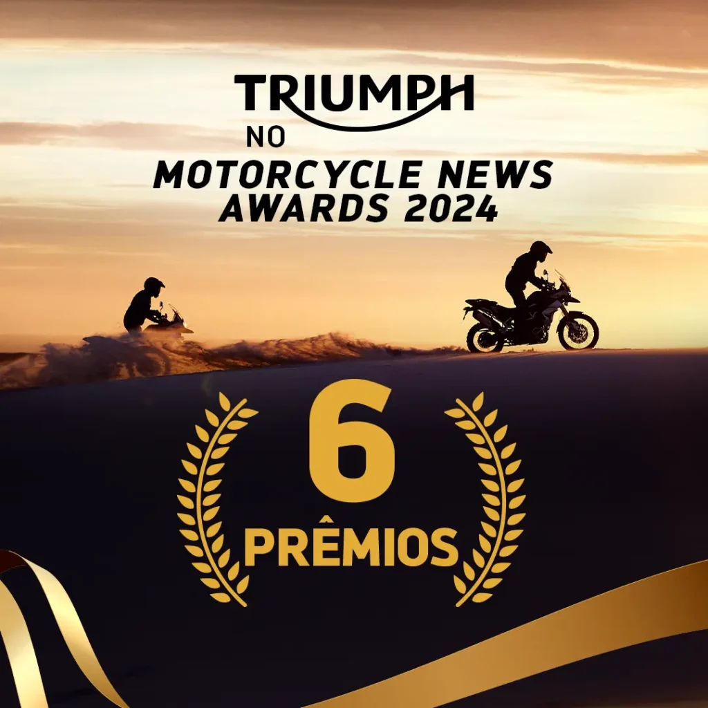 Triumph Motorcycle News 2024 - Crédito: Divulgação Triumph
