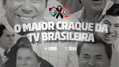 Fluminense e Corinthians prestam homenagem no Maracanã foto reprodução