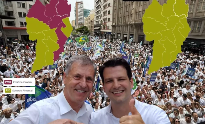 Luizão Goulart (SD) e Eduardo Pimentel