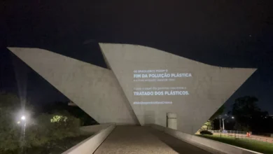 Projeção no Panteão da Pátria e da Liberdade Tancredo Neves, em Brasília Projetemos