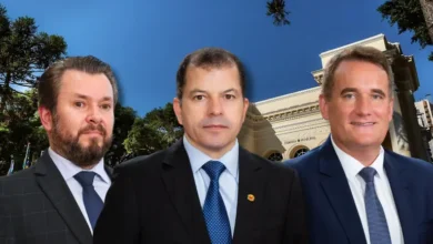 Da esquerda para a direita, por ordem alfabética, Beto Moraes, Serginho do Posto e Tico Kuzma, os decanos da próxima legislatura. (Arte: Diogo Fukushima/CMC)