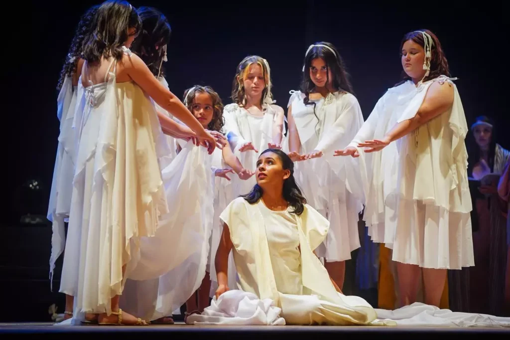 Ópera "A Paixão Segundo São Mateus”, durante a edição do Femusc de 2023