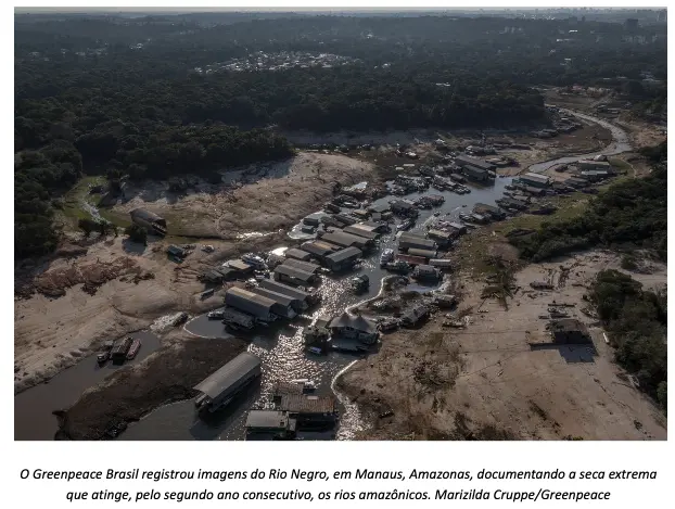 seca do Rio Negro
