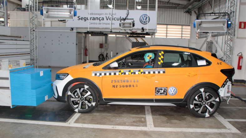 Laboratório de Segurança Veicular da Volkswagen do Brasil