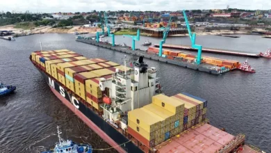 MSC Manya chegou ao porto de Manaus no último dia 12. Foto: Ricardo Sassaki