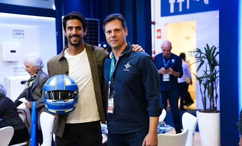 Lucas di Grassi e Alexandre Sperafico (divulgação)