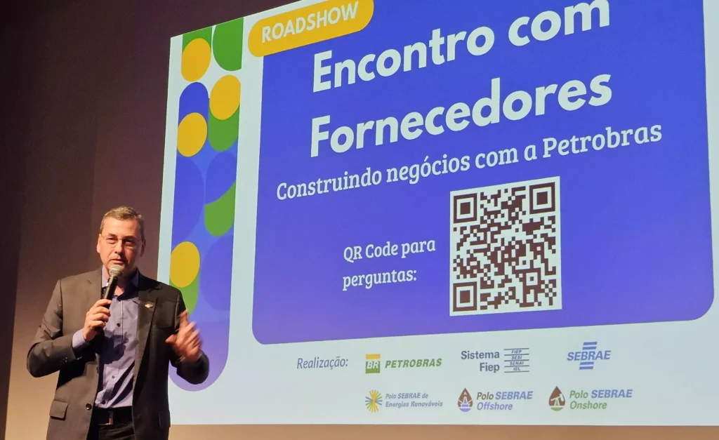 Diretor-técnico do Sebrae/PR destacou a oportunidade para micro e pequenas empresas. Fotos: Inove.