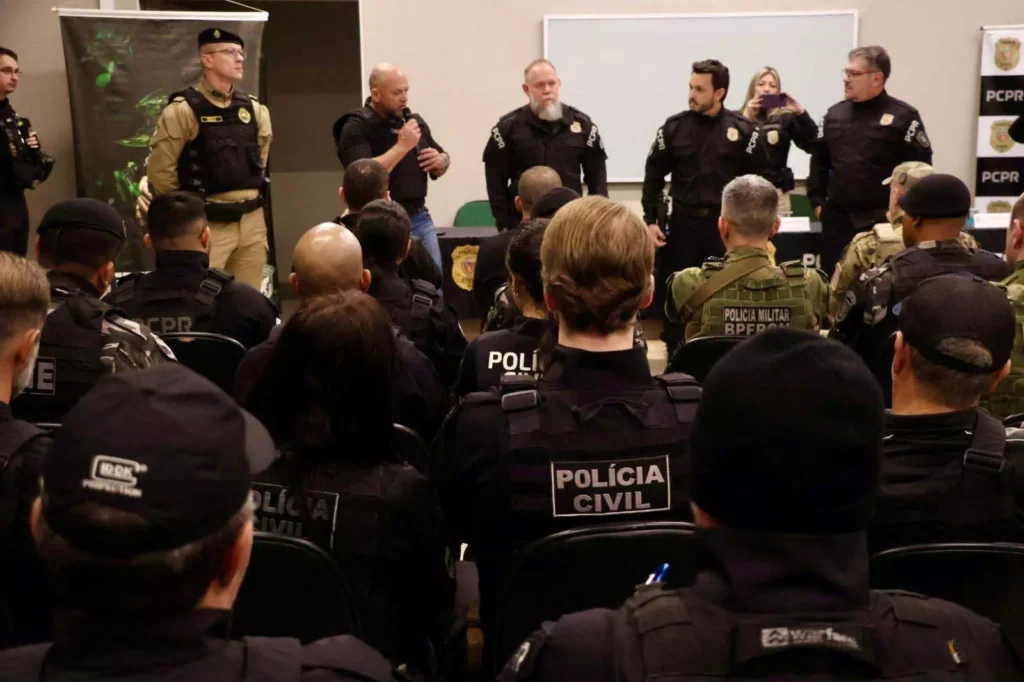 Forças de segurança lançam Operação Sinergia II dentro da Missão Paraná Foto: Ricardo Almeida/SESP