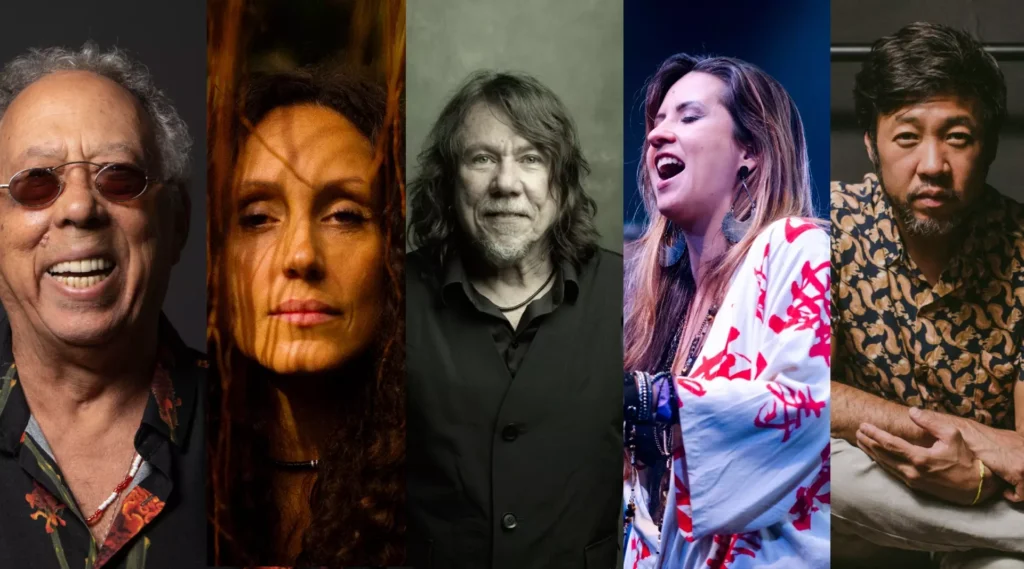 Lenine, Jards Macalé, Estrela Leminski, Raissa Fayet e DJ Tahira são alguns dos nomes que marcam presença no palco do Festival Paulo Leminski 2025 (Créd. Reprodução)